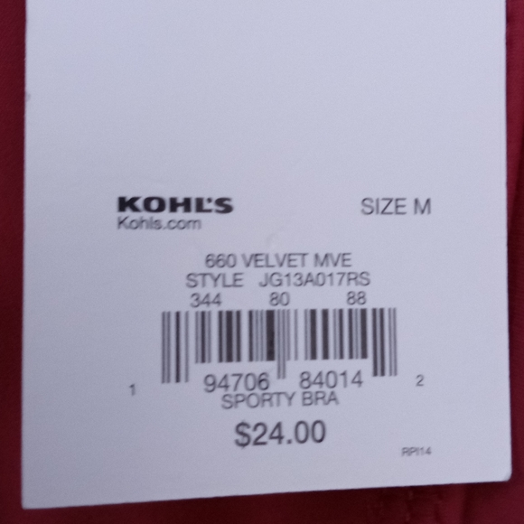 NWT SO Sporty Bra size M + FREE GIFT - Picture 5 of 5